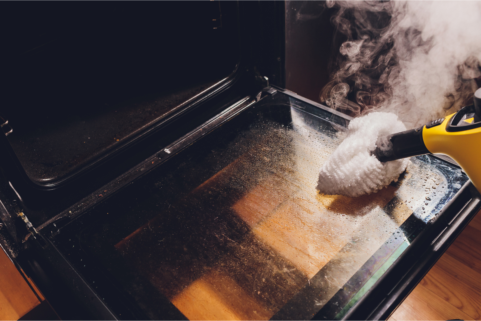 Desengrase de cocina con vapor